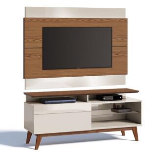 Rack com Painel Para TV Classic Mais 1G 1.4 Imcal Freijo/Off White