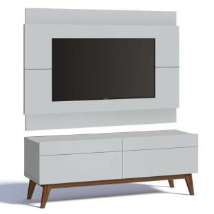 Rack com Painel Para TV Classic 2G 1.4 Imcal Branco