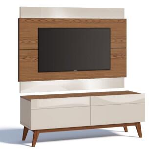 Rack com Painel Para TV Classic 2G 1.4 Imcal Freijo/Off White