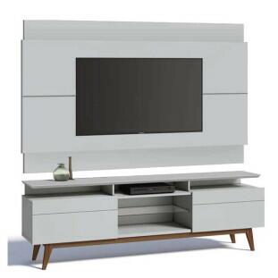 Rack com Painel Para TV Classic Mais 2G 1.8 Imcal Branco