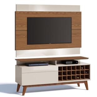 Rack com Painel Para TV Classic Mais AD 1.4 Imcal Freijo/Off White