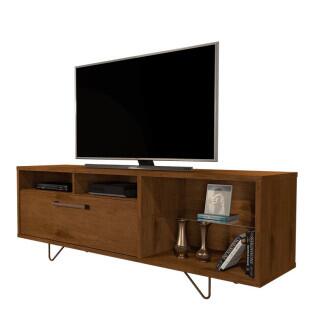 Rack Bancada Para TV 60 Polegadas 5054 JB Bechara Caramelo