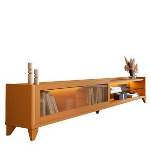 Rack Moderno Com LED 180cm Para TV 75¨ Vellaro 1.8 EDN Cedro