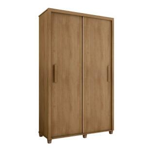 Guarda Roupa Pequeno 136cm Solteiro 2 Portas Correr Suécia RV Móveis Cinamomo