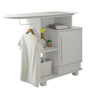 Tábua de Passar Roupa Organizadora Havaí RV Móveis Branco