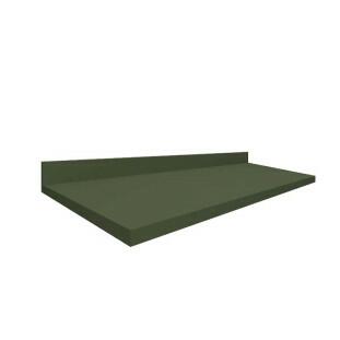 Módulo Tampo Para Balcão 100cm x 56cm x 25mm 100% MDF Cozinha Modulada Robel Salvia Matte