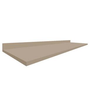 Módulo Tampo Para Balcão 200cm x 56cm x 25mm 100% MDF Cozinha Modulada Robel Fendi Matte