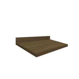 Módulo Tampo Para Balcão 50cm x 56cm x 25mm 100% MDF Cozinha Modulada Robel Amendoeira BP