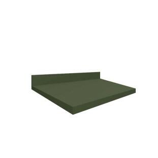 Módulo Tampo Para Balcão 50cm x 56cm x 25mm 100% MDF Cozinha Modulada Robel Salvia Matte