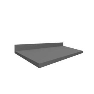Módulo Tampo Para Balcão 70cm x 56cm x 25mm 100% MDF Cozinha Modulada Robel Cinza Matte