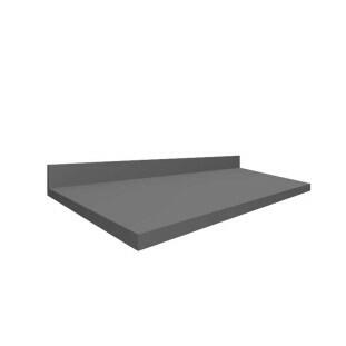 Módulo Tampo Para Balcão 80cm x 56cm x 25mm 100% MDF Cozinha Modulada Robel Cinza Matte
