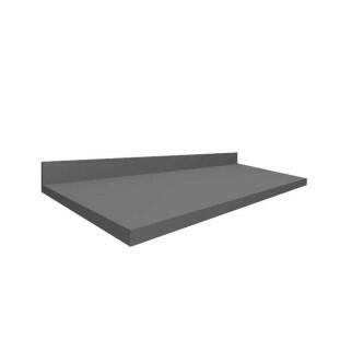 Módulo Tampo Para Balcão 90cm x 56cm x 25mm 100% MDF Cozinha Modulada Robel Cinza Matte