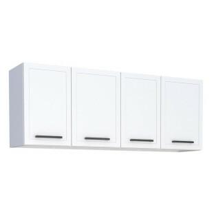 Armário Aéreo de Cozinha Aço 4 Portas Juno/Apolo 150 Cozimax Branco