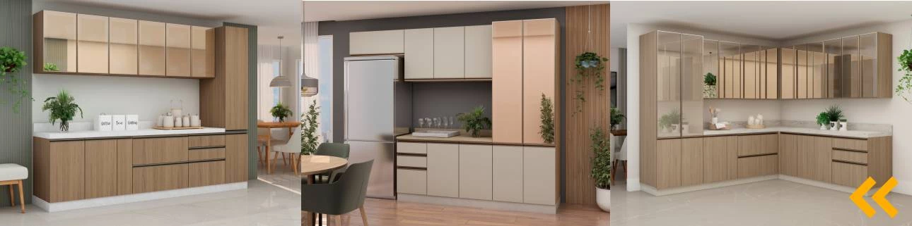 Cozinha Modulada Gold Robel Móveis