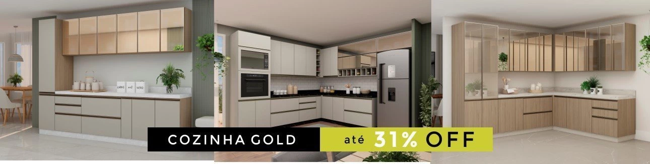 Cozinha Modulada Gold Robel