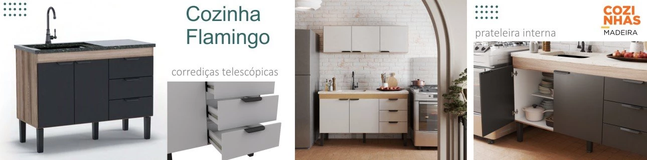Cozinha Flamingo Cozimax