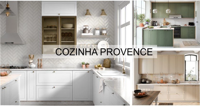 Cozinha Modulada Provence Robel Móveis