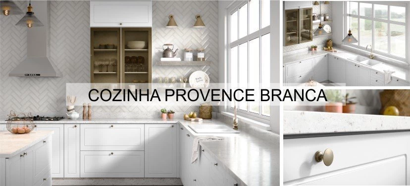 Cozinha Provence Branca Robel