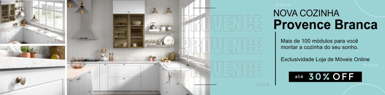 Cozinha Provence Branca Robel