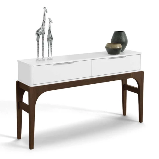 Aparador Para Sala de Jantar Branco/Noce Amalfi Lukaliam 