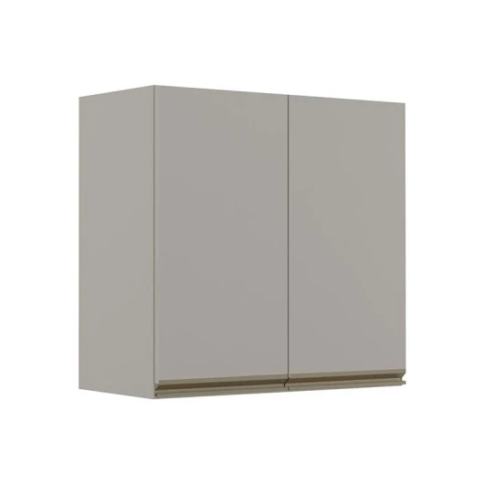 Módulo Armário Aéreo 68x70 2 Portas 100% MDF  Cozinha Modulada Gold Robel Fendi/Fendi