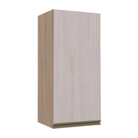 Módulo Armário Aéreo 88x40 1 Porta 100% MDF Cozinha Modulada Gold Robel Hanover/Aspen