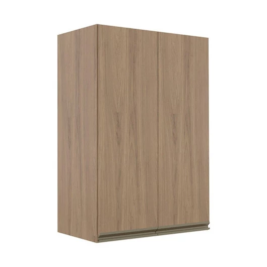 Módulo Armário Aéreo 88x60 2 Portas 100% MDF Cozinha Modulada Gold Robel Hanover/Hanover