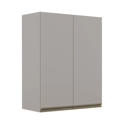 Módulo Armário Aéreo 88x70 2 Portas 100% MDF  Cozinha Modulada Gold Robel Fendi/Fendi