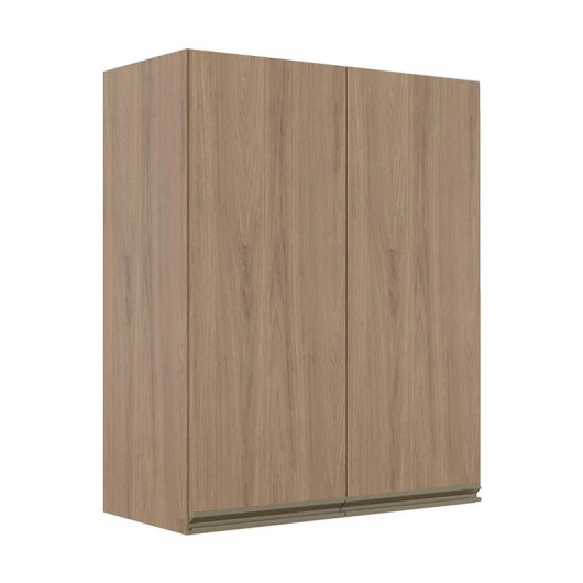 Módulo Armário Aéreo 88x70 2 Portas 100% MDF Cozinha Modulada Gold Robel Hanover/Hanover
