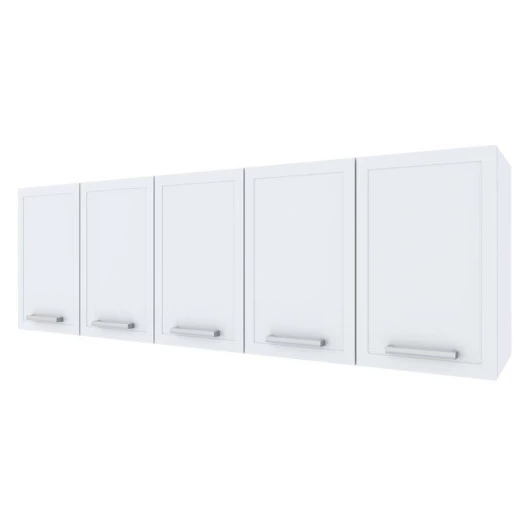 Armário Aéreo de Cozinha 5 Portas Apolo Flat 200 Cozimax Branco