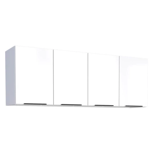 Armário Aéreo de Cozinha Aço 4 Portas Júpiter 160 Cozimax Branco