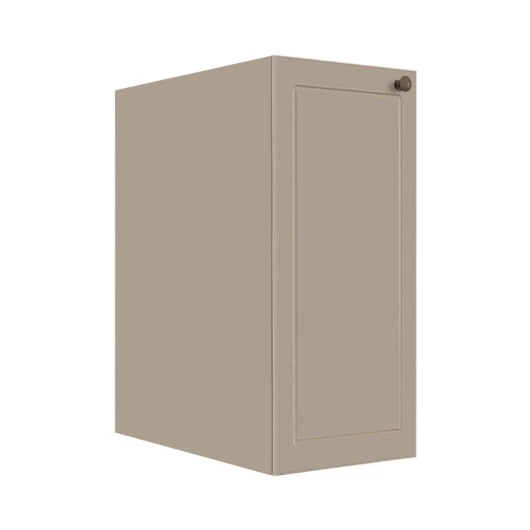 Módulo Balcao 30cm 1 Porta 100% MDF Cozinha Modulada Provence Robel Fendi/Fendi Matte