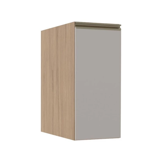 Módulo Balcão 30cm 1 Porta 100% MDF Cozinha Modulada Gold Robel Hanover/Fendi