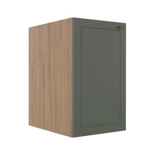 Módulo Balcao 40cm 1 Porta 100% MDF Cozinha Modulada Provence Robel Hanover/Salvia Matte