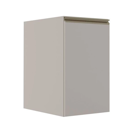 Módulo Balcão 40cm 1 Porta 100% MDF Cozinha Modulada Gold Robel Fendi/Fendi