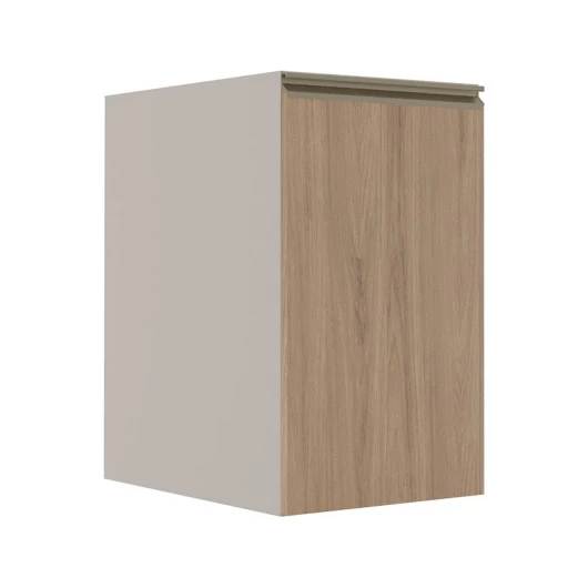 Módulo Balcão 40cm 1 Porta 100% MDF Cozinha Modulada Gold Robel Fendi/Hanover