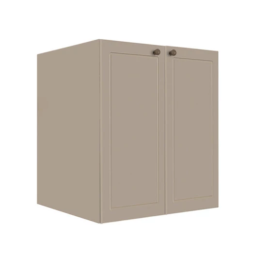 Módulo Balcao 60cm 2 Portas 100% MDF Cozinha Modulada Provence Robel Fendi/Fendi Matte