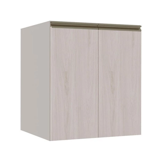 Módulo Balcão 60cm 2 Portas 100% MDF Cozinha Modulada Gold Robel Fendi/Aspen