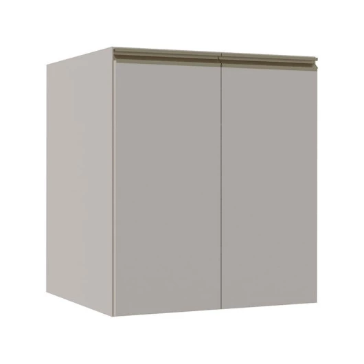 Módulo Balcão 60cm 2 Portas 100% MDF Cozinha Modulada Gold Robel Fendi/Fendi