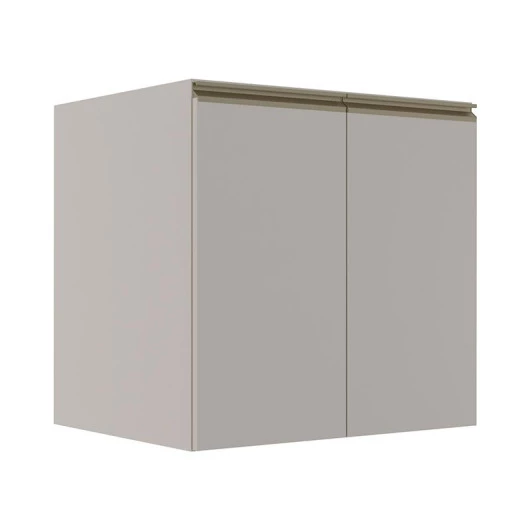Módulo Balcão 70cm 2 Portas 100% MDF Cozinha Modulada Gold Robel Fendi/Fendi