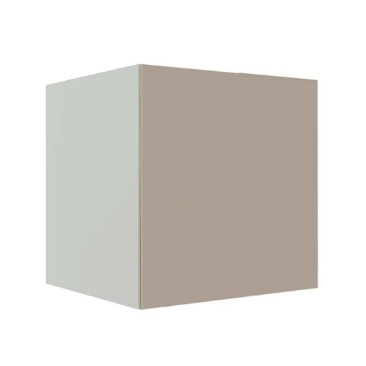 Módulo Balcão 70cm Para Embutir Forno 100% MDF Cozinha Modulada Robel Branco/Fendi Matte
