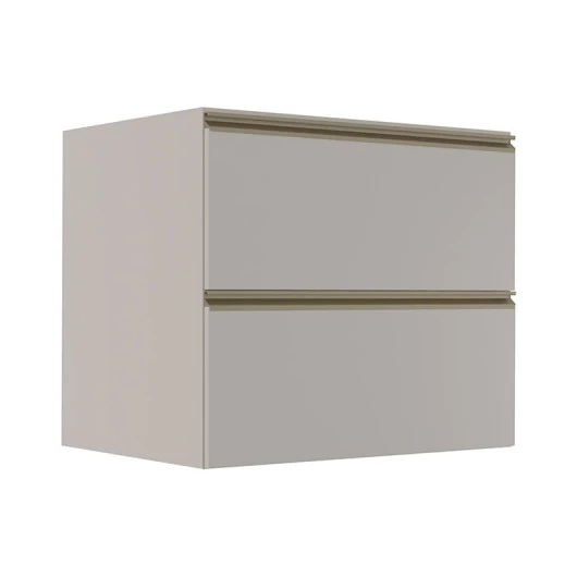 Módulo Balcão 80cm 1 Gaveta 1 Porta Basculante 100% MDF Cozinha Modulada Gold Robel Fendi/Fendi