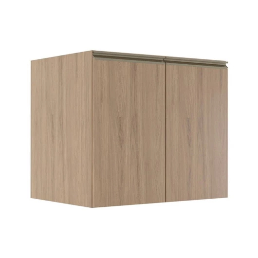 Módulo Balcão 80cm 2 Portas 100% MDF Cozinha Modulada Gold Robel Hanover/Hanover