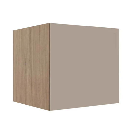 Módulo Balcão 80cm Para Embutir Forno 100% MDF Cozinha Modulada Robel Hanover/Fendi Matte