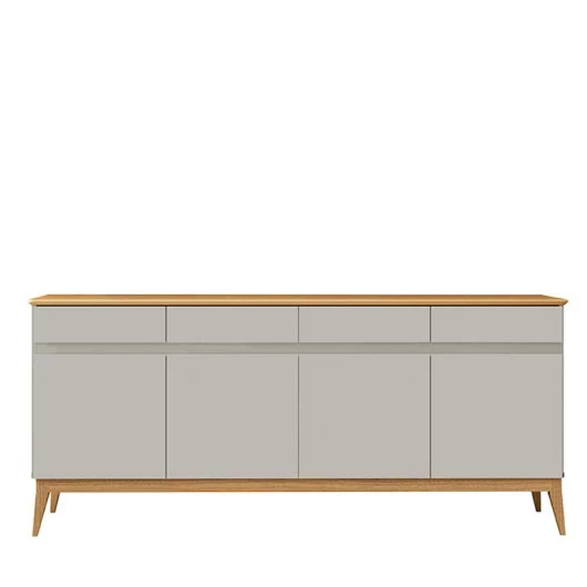 Buffet 190cm Sala Jantar 4 Portas Magnum EDN Fendi/Freijo
