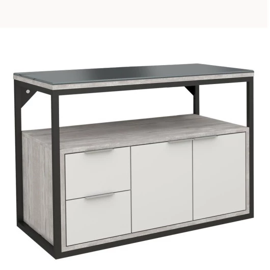 Gabinete Para Banheiro Apoema 80 Cozimax Branco/Calcare