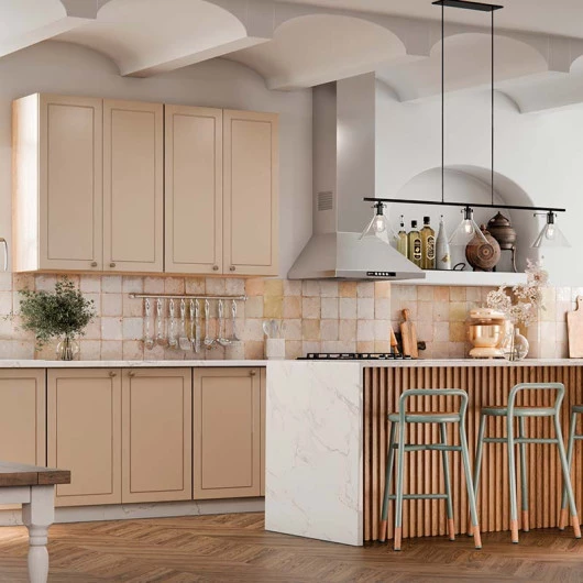 Projeto Cozinha Modulada Provence Leticia Robel Hanover/Fendi