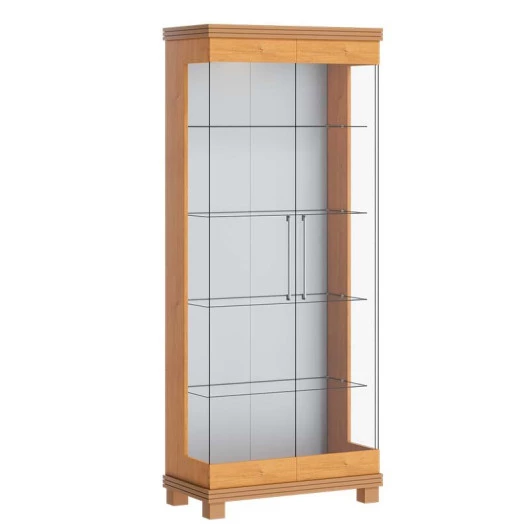 Cristaleira Moderna de Vidro com LED 72x175 Cristal Imcal Nature