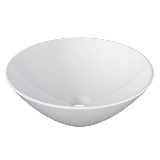 Cuba de Louça Para Banheiro Redonda 35x35 Cuia Cozimax Branco