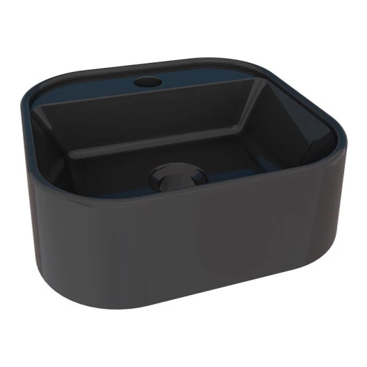 Cuba Para Banheiro 33x31 Mármore Sintético Duna Cozimax Preto